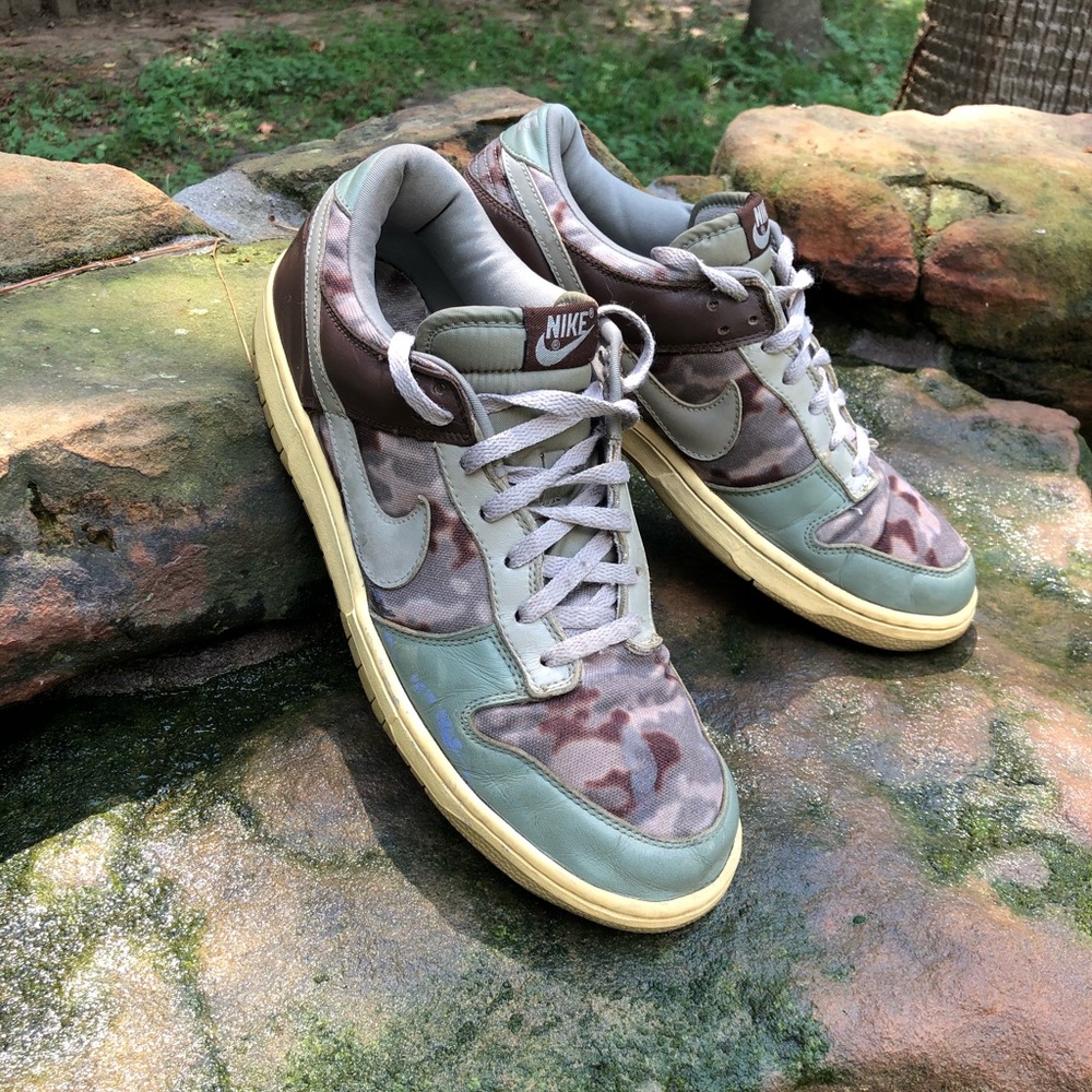 SZ 13 Nike Dunk Premium Classic Olive/Light-Choco